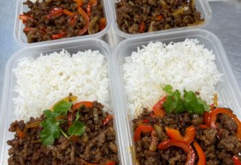 Mongolian Beef & Rice